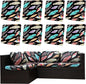 8Pcs Outdoor Cushion Covers, Patio Cushion Covers,Stretch Elastic Slipcovers, Replacement Washable & Reusable Furniture Protector for Patio Couch(Dream Feather,8PCS)