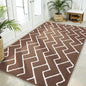 OLANLY Front Door Mat, Non-Slip Rubber Backing, Dirt Resistant and Absorbent, Washable, Easy to Clean Low-Profile Indoor Doormat for Back Door, Entryway, Inside Entrance, 59x35, Coffee