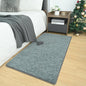 AROGAN Small Washable Area Rugs for Bedroom, 2×4 Runner Rug with Memory Foam for Hallway, Non Slip Fluffy Carpet Indoor Rug Runner for Kitchen, Bedside, Entryway Bathroom Home Decor, Grey