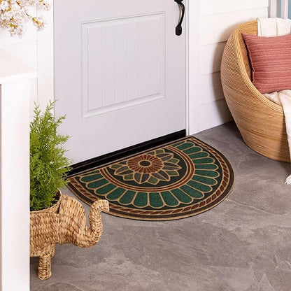 Mohawk Home Swirl Style Casual Ornamental Rust 2' X 3' All Weather Outdoor Door Mat Perfect for Porch, Garage