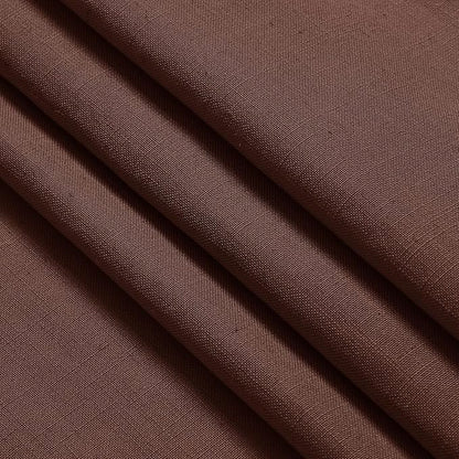 Nanspring Rustic Brown Linen Curtains 72 Inch Length for Living Room Semi Sheer Light Filtering Door Drapes 2 Panels Set for Kids Bedroom Back Tab Rod Pocket Modern Farmhouse Decor 52x72