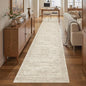 Runner Rug 2x12 Washable Non-Slip Hallway Runner Rugs for Kitchen Bathroom Laundry Room Beige Vintage Floor Carpet Runners for Hallways Entryway