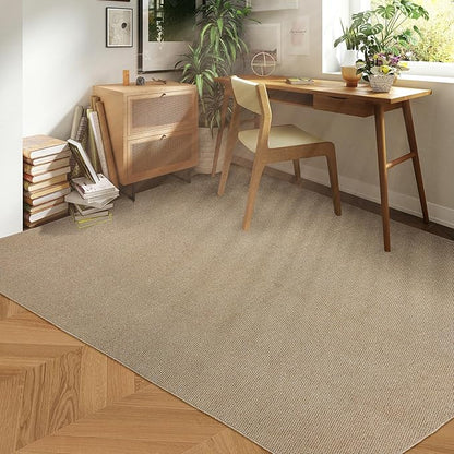 5x7 Area Rugs - Rug for Living Room, Washable Area Rugs 5x7 for Bedroom, Non-Slip Carpet for Dorm Room (Brown)