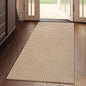 YDKGL 2x4 ft Entryway Rug Indoor Door Mat Non Slip Boho Woven Washable Area Rugs Kitchen Runner Rug Mat, Front Entry Rugs Entrance Doormat for Hallway Porch Bathroom Laundry Room, Brown 24"x48"