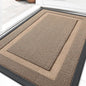 OLANLY Front Door Mat Indoor Outdoor Entrance, Waterproof All-Season, All-Weather Doormat, Sturdy Natural Rubber, Low Profile, Easy Clean Patio Porch Entryway Mat, 35x23, Mocha