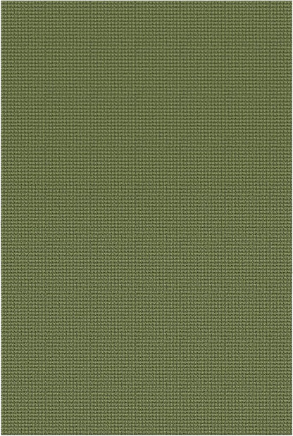 KOZYFLY Washable Area Rug 6x9 ft Rubber Backed Non Slip Rugs for Living Room Braided Cotton Bedroom Rug Woven Office Rugs Indoor Floor Carpets for Dining Bedroom Living Room, Bright Green/Earthy Green
