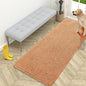 OLANLY Dog Door Mat for Muddy Paws 59x24, Absorbs Moisture and Dirt, Absorbent Non-Slip Washable Doormat, Quick Dry Chenille Mud Mat for Dogs, Entry Indoor Entryway Carpet for Inside Floor, Orange