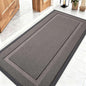 OLANLY Front Door Mat Indoor Outdoor Entrance, Waterproof All-Season, All-Weather Doormat, Sturdy Natural Rubber, Low Profile, Easy Clean Patio Porch Entryway Mat, 47x23, Taupe