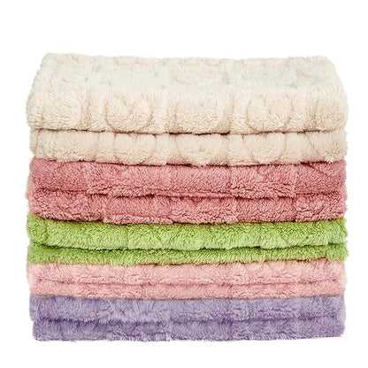 Yurhap Fleece Baby Blanket Heart Checkered Blanket, Ultra Soft Cozy Baby Blankets for Boys Girls, Fluffy Infant Toddler Newborn Receiving Blankets for Crib Stroller 30”×40” (Green)