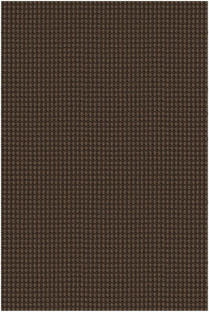 KOZYFLY Indoor Door Mat 2x3 ft Small Area Rugs Washable Front Door Mat Non Slip Rubber Backed Entryway Rug Cotton Entrance Doormat for Front Porch Bathroom Kitchen Bedroom, Reddish Brown/Coffee