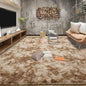Tepook Area Rugs 9x12 for Living Room, Super Soft Fluffy Rugs for Bedroom, Modern Shaggy Rug Fuzzy Carpets for Kids, Plush Indoor Nursery Home Decor Rug with Non-Slip Bottom, Tie-Dyed Beige