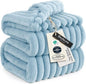 Bedsure GentleSoft Blue California King Size Blanket for Couch - Cozy Soft Blankets for Women, Cute Small Fleece Throws for Girls, Birthday Gifts for Women, Light Blue, 102x96 Inches