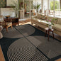 Lahome Enfys Modern Rainbow Easy Jute Rug, 6x9 Area Rugs for Living Room Outdoor Patio Washable Indoor Outdoor Dining Room Carpet, Farmhouse Large Non Slip Carpet for Bedromm Backyard Office