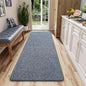 AROGAN Washable 2x6 Runner Rug for Hallway, Long Runner Rugs wtih Soft Memory Foam for Bedroom, Non Slip Backing Carpet Runners for Hallways, Kitchen, Bathroom, Entryway Home Decor, Navy Blue