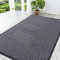 OLANLY Front Door Mat Indoor Outdoor Entrance, Waterproof Heavy Duty Doormat, Fade Resistant, Low Profile, Easy Clean Patio Porch Welcome Floor Mats for Entry, 59x35, Grey