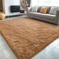OLANLY 5x8 Machine Washable Large Area Rugs for Living Room, Bedroom, Soft Fluffy Shaggy Bedside Rug, Indoor Floor Carpet for Kids Girls and Boys, Dorms, Nursery, Home Decor Aesthetic, Khaki