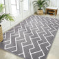 OLANLY Front Door Mat, Non-Slip Rubber Backing, Dirt Resistant and Absorbent, Washable, Easy to Clean Low-Profile Indoor Doormat for Back Door, Entryway, Inside Entrance, 59x35, Grey