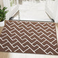 OLANLY Front Door Mat, Non-Slip Rubber Backing, Dirt Resistant and Absorbent, Washable, Easy to Clean Low-Profile Indoor Doormat for Back Door, Entryway, Inside Entrance, 48x32, Coffee