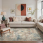 BEIMO Area Rugs 9x12 for Living Room Bedroom, Modern Abstract Machine Washable Rug, Large Soft Low Pile Floor Carpet with Non Slip Backing for Dining Room, Multi