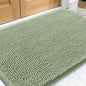OLANLY Dog Door Mat for Muddy Paws 32x20, Absorbs Moisture and Dirt, Absorbent Non-Slip Washable Doormat, Quick Dry Chenille Mud Mat for Dogs, Entry Indoor Entryway Carpet for Inside Floor, Sage Green