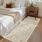 Madane Hallway Runner Rug - 2x5 Rug Runner Washable Runner Rugs Non-Slip Low-Pile Kitchen Runner Rug Laundry Room Rug Throw Carpet for Entrance Bedroom Living Room (2'x5', Beige/Blue)