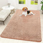 OLANLY Dog Door Mat for Muddy Paws 59x35, Absorbs Moisture and Dirt, Absorbent Non-Slip Washable Doormat, Quick Dry Chenille Mud Mat for Dogs, Entry Indoor Entryway Carpet for Inside Floor, Peach