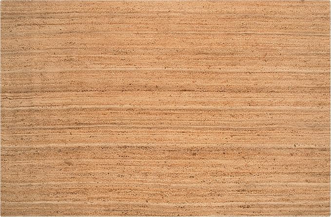 Hausattire Hand Woven Jute Braided Rug, 5'x8' – Natural, Reversible Boho Entry Area Rugs for Kitchen, Living Room I Farmhouse Indoor Outdoor Decorative Floor Rug, 60x96 Inches