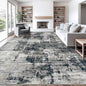 10x14 Area Rugs for Living Room, Washable Modern Abstract Large Area Rug Neutral Soft Non Slip Kids Rug Stain Resistant Indoor Carpet for Bedroom Dining Room Playroom Office(BlackGrey, 10'x14')