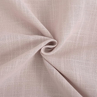 Blush Pink Curtains for Living Room Back Tab Modern Farmhouse Semi Sheer Curtains 84 inches Long 2 Panels Set Muted Neutral Window Curtain for Dining Room Bedroom 52x84