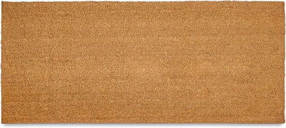MAINEVENT Blank Mat 48x24 Inch, Plain Oversized Doormat for Covered Outdoor Area, Extra Large Long Welcome Mat w/Non-Slip PVC Backing for Double Door