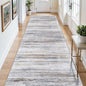 Large Runner Rugs for Hallway 4x16: Non-Slip Washable Wide Carpet - Soft Low-Pile Stain and Spill Resistant Rug for Entryway Living Room Dining Room Balcony Garage Office Beige Grey