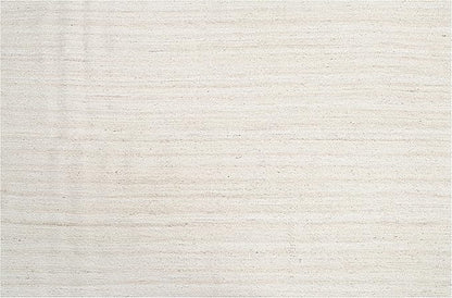 Hausattire Hand Woven Jute Braided Rug, 3'x5' – Off White, Reversible Boho Entry Area Rugs for Kitchen, Living Room I Farmhouse Indoor Outdoor Decorative Floor Rug, 36x60 Inches