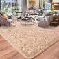 Camel Rugs for Bedroom, Soft Shaggy Modern Shag 4x6 Area Rug for Living Room, Upgrade Non-Slip Plush Fluffy Carpet for Kids Boys Girls Room Home Decor Aesthetic