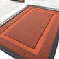 OLANLY Front Door Mat Indoor Outdoor Entrance, Waterproof All-Season, All-Weather Doormat, Sturdy Natural Rubber, Low Profile, Easy Clean Patio Porch Entryway Mat, 33x21, Vermillion Red
