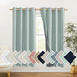 NICETOWN 100% Absolutely Blackout Linen Curtains with Thermal Insulated White Liner, Seafoam Green, 52" Wide, 72" Length Energy Saving Curtains for Living Room 2 Panels Set, Vertical Blinds