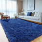 ONASAR Navy Blue 6x9 Area Rugs for Living Room Bedroom, Large Fluffy Bedside Throw Rug, Soft Plush Shaggy Fuzzy Floor Carpet for Nursery Kids Girls Boys Teen Dorm Home Office Decor Aesthetic