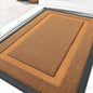 OLANLY Front Door Mat Indoor Outdoor Entrance, Waterproof All-Season, All-Weather Doormat, Sturdy Natural Rubber, Low Profile, Easy Clean Patio Porch Entryway Mat, 33x21, Tangerine Orange