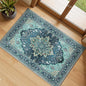 Area Rugs 2'x3' Kitchen Rugs Entry Rug Small Rugs for Entryway Kitchen Bathroom Door Mat Indoor Entrance,Washable Non Slip, Teal Green Lake Blue Turquoise