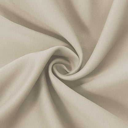 LEMOMO Light Beige Thermal Blackout Curtains/42 x 84 Inch/Set of 2 Panels Room Darkening Curtains for Bedroom