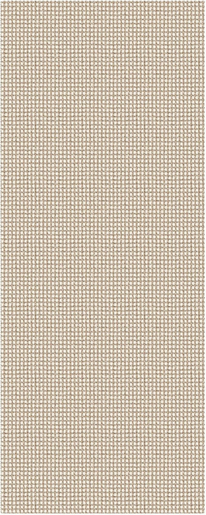 KOZYFLY Runners for Hallways 2x5 ft Washable Kitchen Runner Non Slip Rubber Backed Hall Runners Cotton Entryway Runner Rugs Floor Carpet for Indoor Backdoor Bedroom Kitchen, Ivory/Khaki