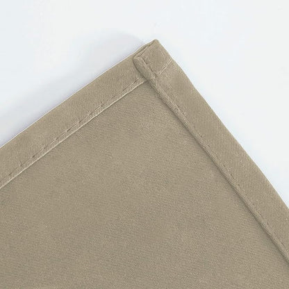 LEMOMO Blackout Curtains 52 x 45 inch/Beige Curtains Set of 2 Panels/Thermal Insulated Room Darkening Bedroom Curtains