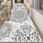 HEBE Hallway Runner Rug 3'x10' Washable Vintage Distressed Area Rugs Non Slip Laundry Rug Runner Boho Floor Carpet Runners for Hallways Entryway Laundry Room Kitchen Bathroom