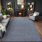 AROGAN Washable 5×7 Living Room Rug, Modern Area Rugs with Soft Memory Foam for Bedroom, Minimalist Non-Slip Indoor Floor Carpet for Dining Room Office Kids Playroom Decor, Navy Blue