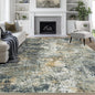 9x12 Area Rugs for Living Room Rug Washable: Abstract Large Rug for Dining Room Bedroom Carpet Non Slip 9 by 12 Indoor Modern Nursery Home Office Multi