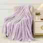 Aganear Flannel Throw Blanket - Cozy Soft Fuzzy Throw Blanket for Women Portable Throw Blankets for Couch, Warm Present for Birthday, Christmas, Halloween, Housewarming(50"x60")