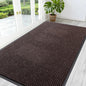 OLANLY Front Door Mat Indoor Outdoor Entrance, Waterproof Heavy Duty Doormat, Fade Resistant, Low Profile, Easy Clean Patio Porch Welcome Floor Mats for Entry, 59x30, Tan