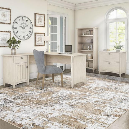 XLUEZ 6x9 Area Rugs for Living Room, Washable Modern Abstract Large Area Rug Neutral Soft Non Slip Kids Rug Stain Resistant Indoor Carpet for Bedroom Nursery Dining Room Playroom(Beige, 6'x9')