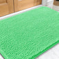 OLANLY Dog Door Mat for Muddy Paws 30x20, Absorbs Moisture and Dirt, Absorbent Non-Slip Washable Doormat, Quick Dry Chenille Mud Mat for Dogs, Entry Indoor Entryway Carpet for Inside Floor, Mint Green