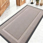 OLANLY Front Door Mat Indoor Outdoor Entrance, Waterproof All-Season, All-Weather Doormat, Sturdy Natural Rubber, Low Profile, Easy Clean Patio Porch Entryway Mat, 47x23, Camel