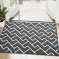 OLANLY Front Door Mat, Non-Slip Rubber Backing, Dirt Resistant and Absorbent, Washable, Easy to Clean Low-Profile Indoor Doormat for Back Door, Entryway, Inside Entrance, 48x32, Charcoal